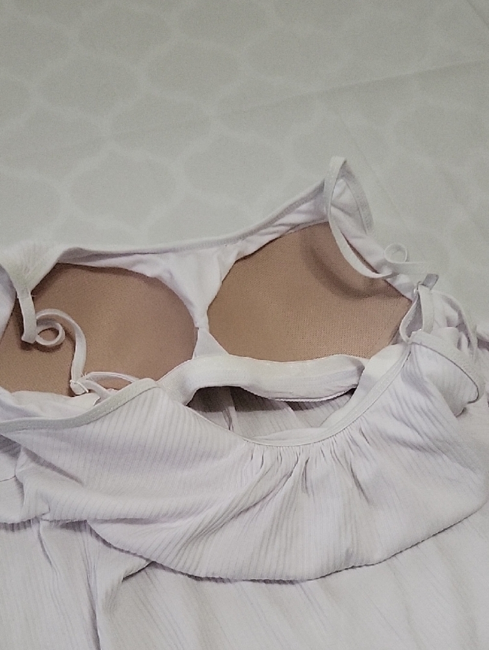 Serra White Ribbed Tank Top Duo - Picture 7 of 8